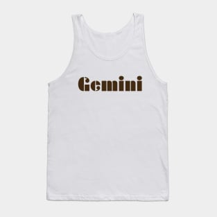 Gemini - Zodiac Sign Tank Top